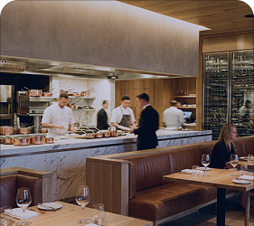 Hôtels cafés restaurants